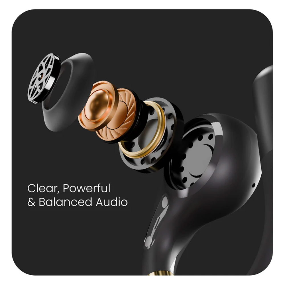 Picture of HiFuture VibeMate Premium Bluetooth 5.4 Comfort Open Ear Headphones Waterproof with ENC Noise Cancellation (Matcha Green)