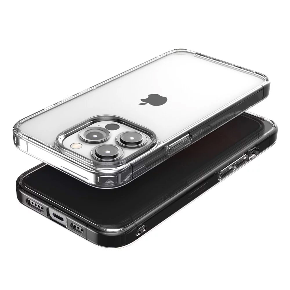 Picture of Apple iPhone 13 Pro 6.1 Case | JTLEGEND Hybrid Cushion Drop Protection Case with Camera Lens Protection Raised Design Case for iPhone 13 Pro 6.1 (Crystal)