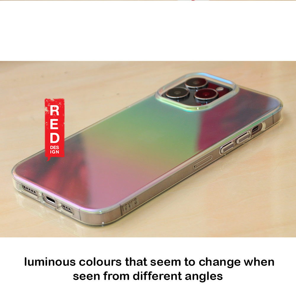 Picture of Apple iPhone 13 Pro Max 6.7 Case | TGVIS Iridescent Series Protection Case for iPhone 13 Pro Max 6.7 Case (Rainbow Colorful Iridescent)