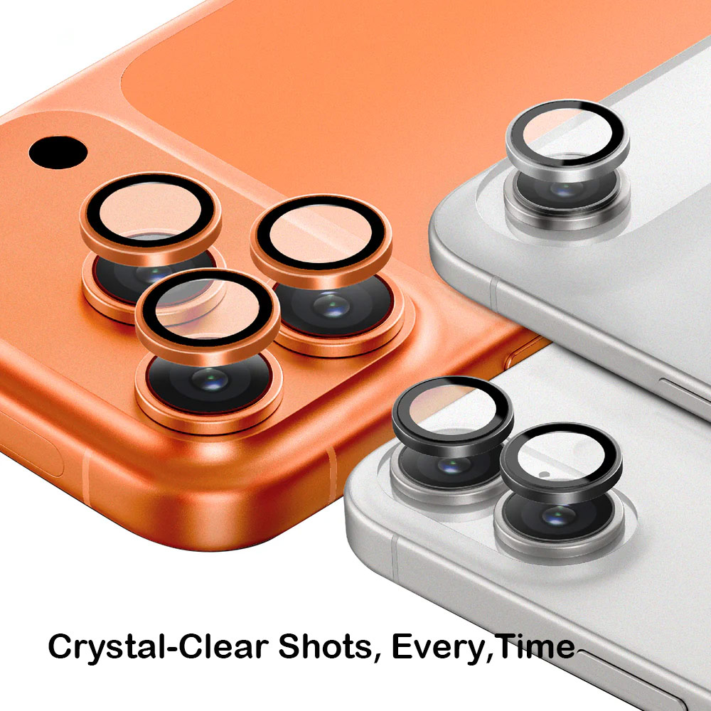 Picture of Apple iPhone 17 Pro 6.3  | Amazingthing Supreme AR Lens Glass Aluminum Tempered Glass Lens Protector for iPhone 17 Pro 6.3 iPhone 17 Pro Max 6.9 (3PCS Natural)