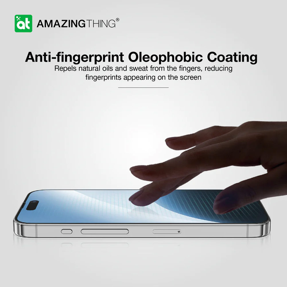 Picture of Apple iPhone 15 6.1 | Amazingthing Radix Fully Covered Tempered Glass for iPhone 15 6.1 (Anti Blue Light)