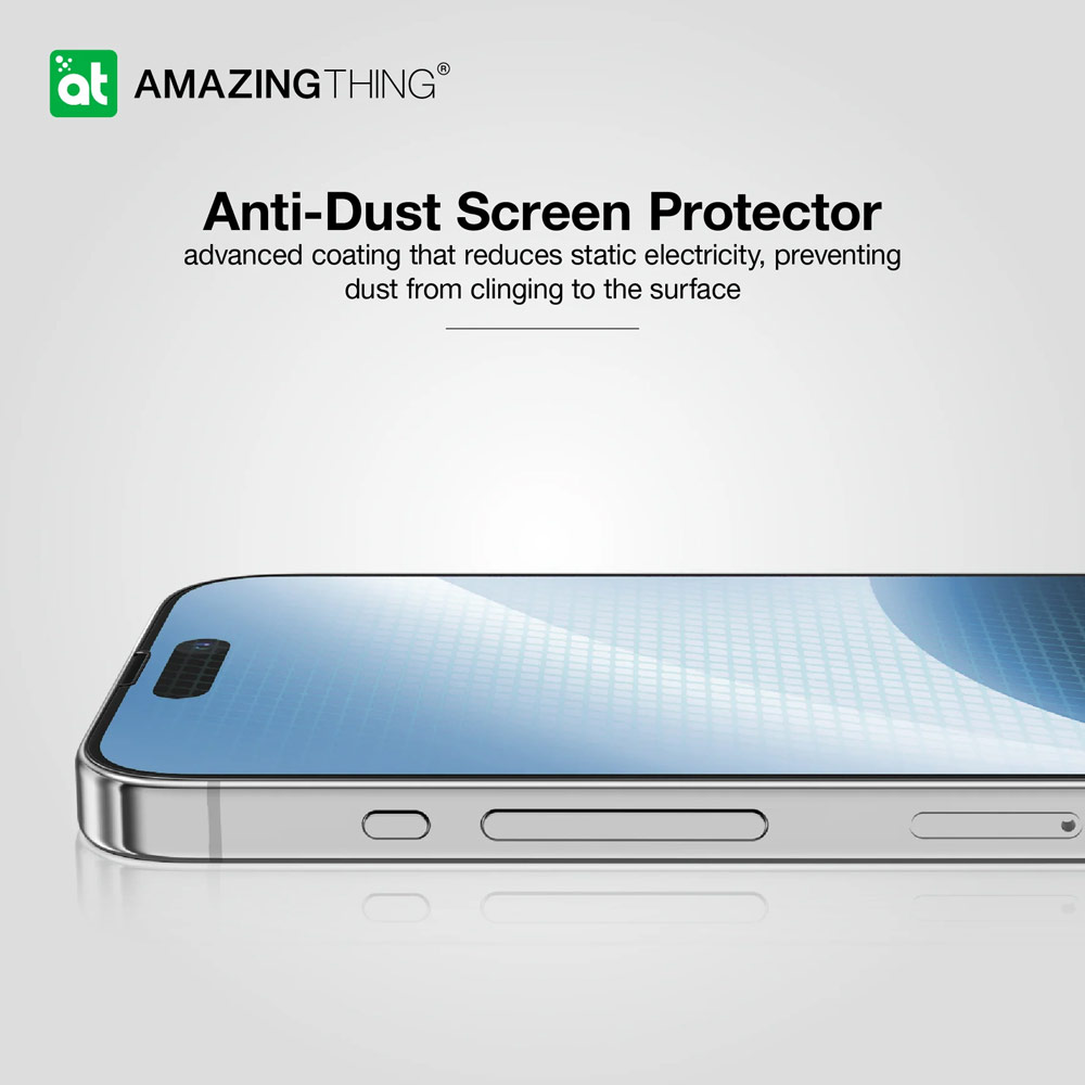 Picture of Apple iPhone 15 6.1  | Amazingthing Radix Fully Covered Tempered Glass for iPhone 15 6.1 (HD Ultra Clear)