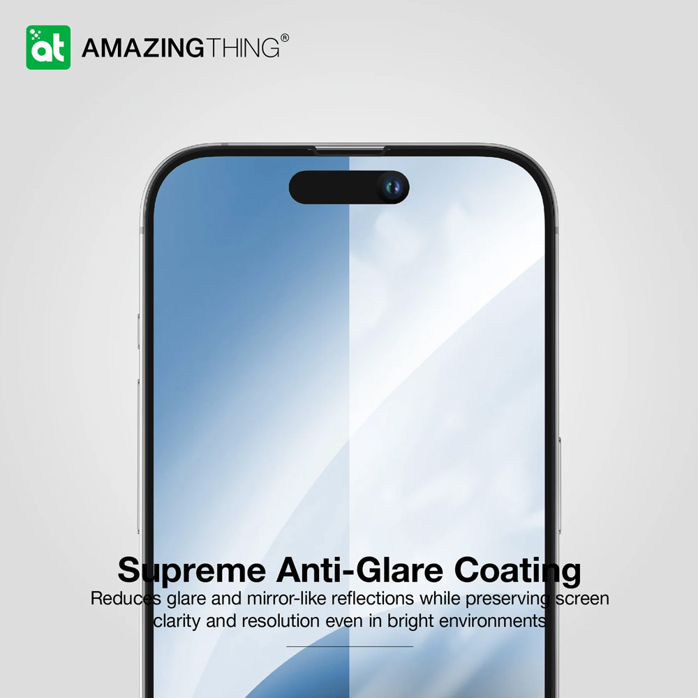 Picture of Apple iPhone 15 6.1  | Amazingthing Radix Fully Covered Tempered Glass for iPhone 15 6.1 (HD Ultra Clear)
