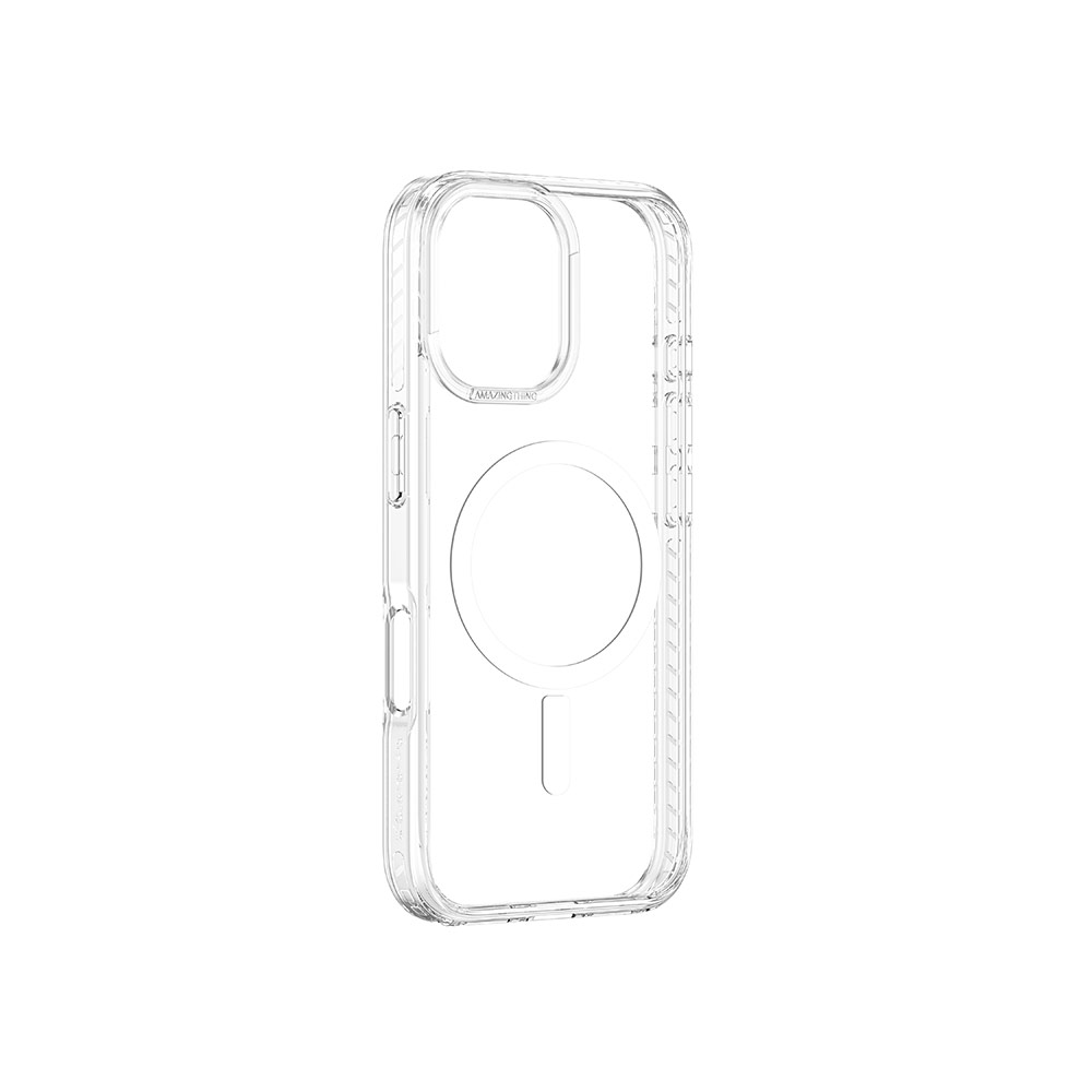 Picture of Apple iPhone 16 Plus 6.7 Case | Amazingthing TITAN PRO Magsafe Compatible Drop Proof Case for iPhone 16 Plus 6.7 (Clear)