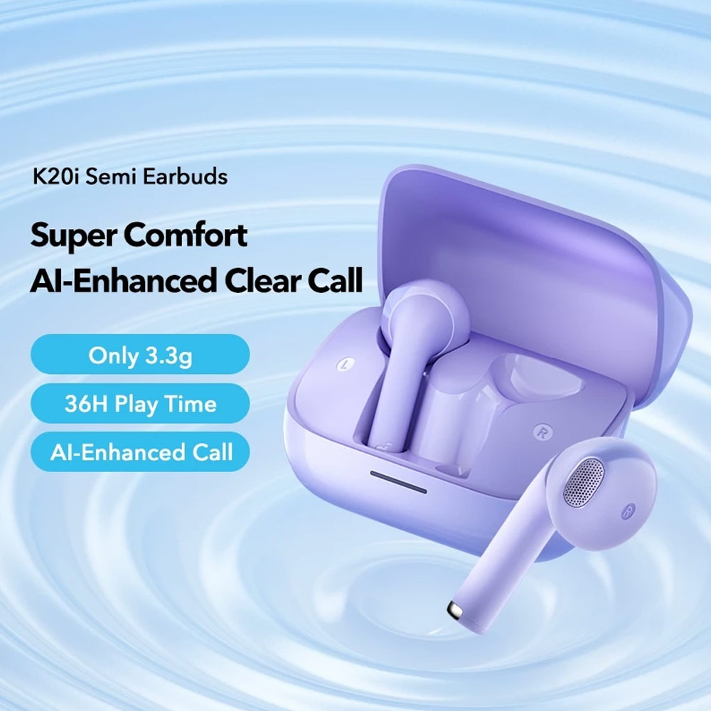 Picture of Soundcore by Anker K20i In Ear TWS wireless earbuds 36 Hours Playtime AI Clear Call (Black)