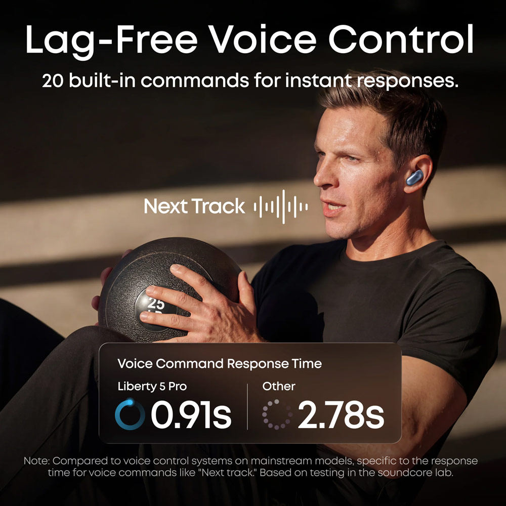 Picture of Soundcore by Anker Liberty 5 Pro ANC Wireless Earbuds Guinness World Records Clearest Clear Calls Adaptive Noise Cancelling LDAC Hi-Res Audio TWS Earbuds (Rose Gold)