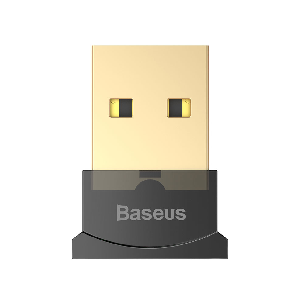Picture of Baseus USB Bluetooth 4.0 Adapter External Bluetooth Adapter Compatible with Window for connect bluetooth headsets earphone speakers mouse keyboards mobile phones tablets gamepads (Black)