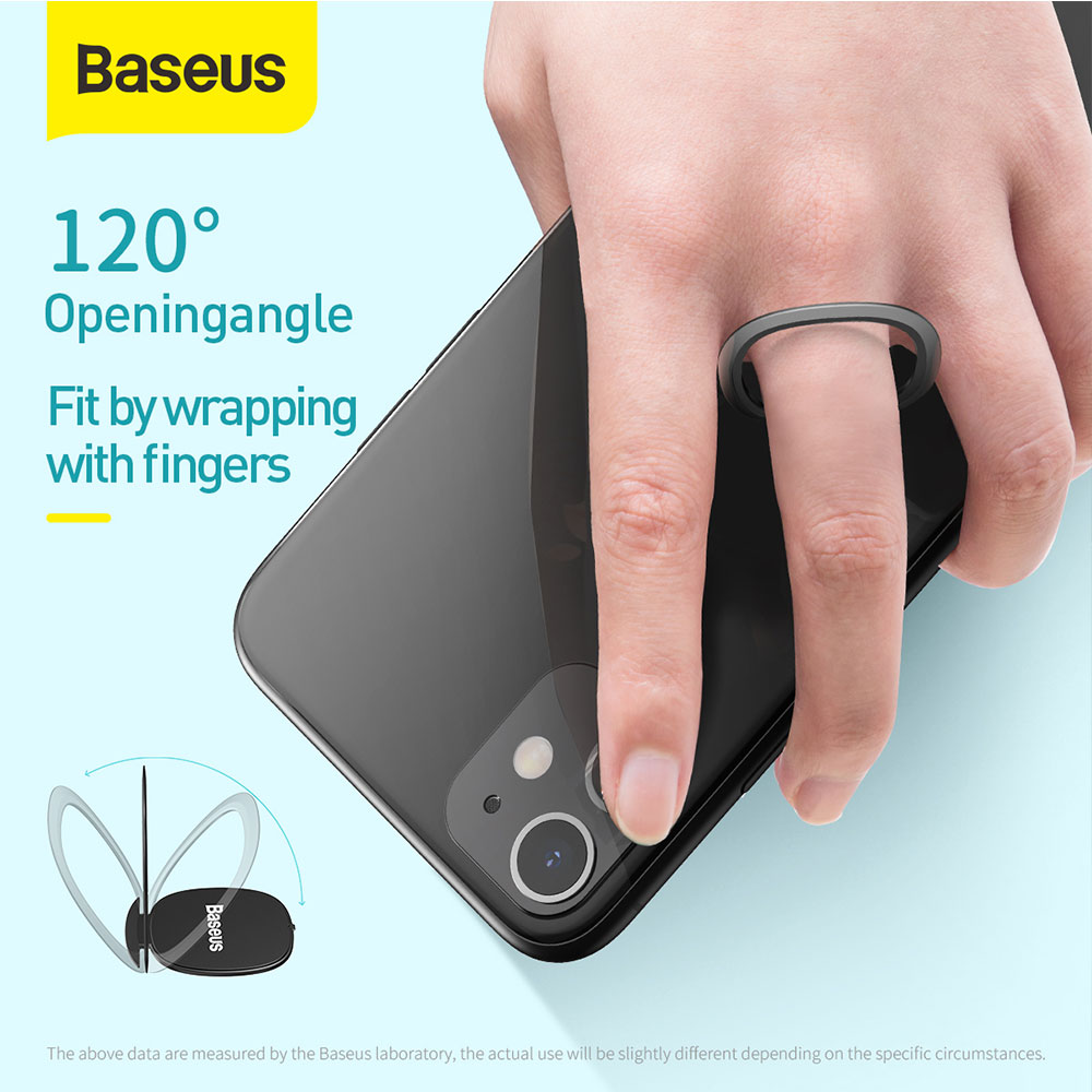 Picture of Baseus Super Thin Super Thin Ring Holder Universal Phone Grip Ring Hook (Tarnish)