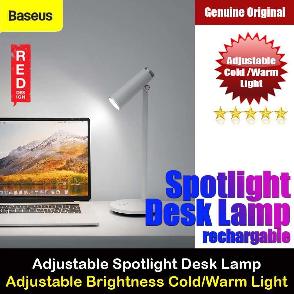Picture of Baseus iWork Spotlight Desk LED Lamp Adjustable Lamp Brightness Warm Cold LED Lamp Recharable Lamp
