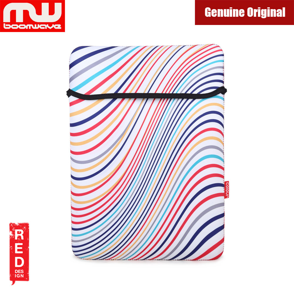 Picture of Boomwave Colour Series Laptop Notebook Macbook Sleeve Design up to 13 inches Laptop (Red)