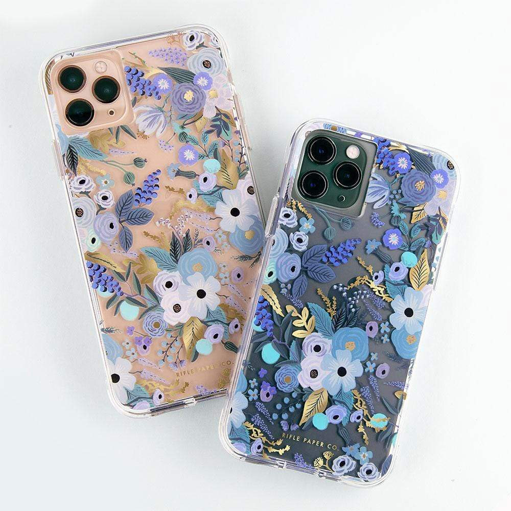 Picture of Apple iPhone 13 6.1 | Case Mate Case-Mate Rifle Paper Co Series Protection Case for iPhone 13 6.1 (Garden Party Blue)