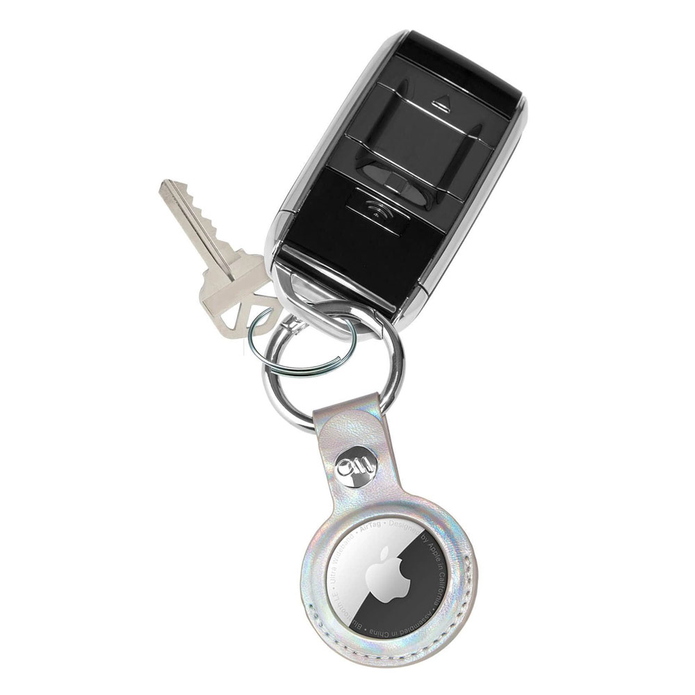 Picture of Apple Air Tag | Case-Mate Case Mate Keychain Case Protective Cover Case Keyring Design for Apple AirTag (Iridescent)