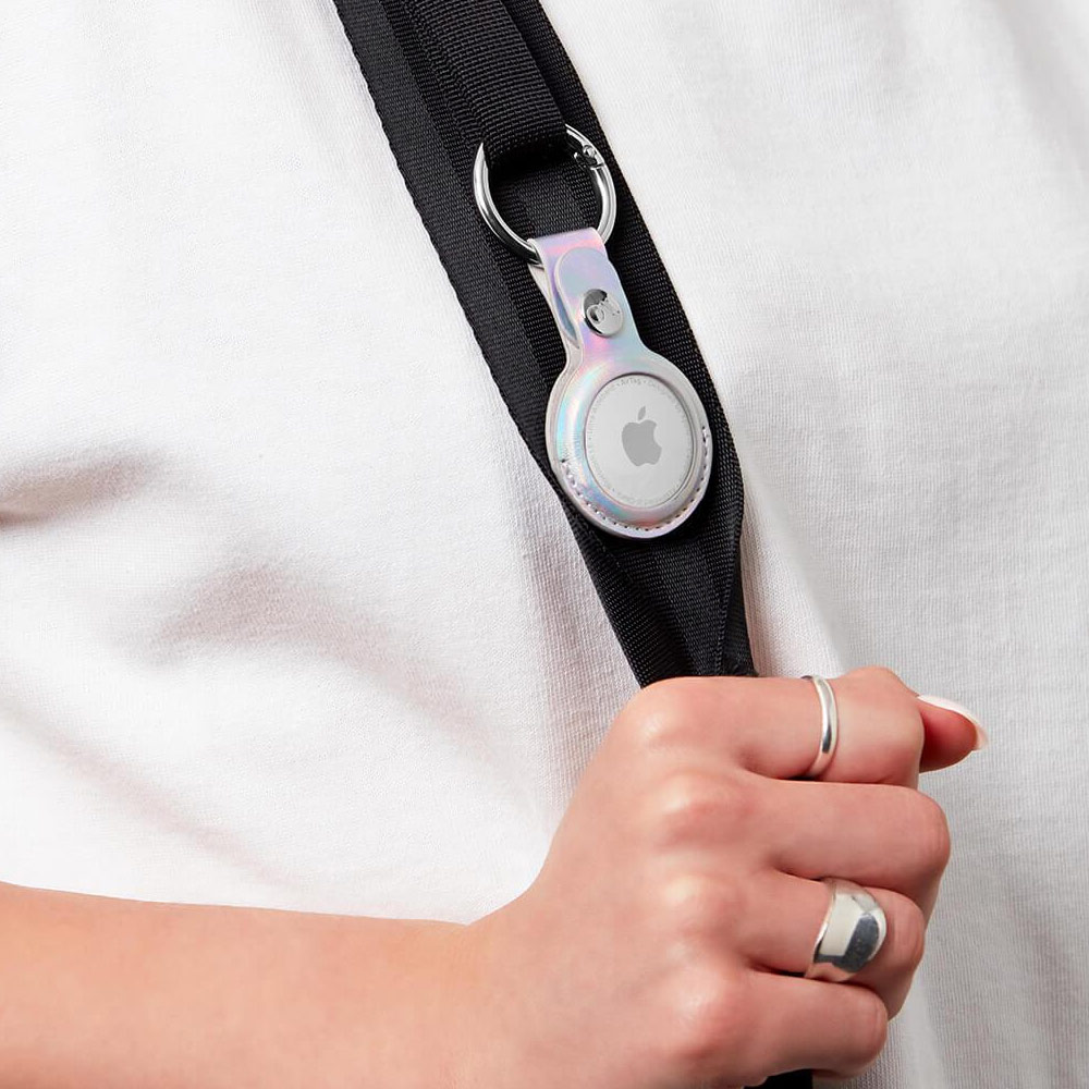 Picture of Apple Air Tag | Case-Mate Case Mate Keychain Case Protective Cover Case Keyring Design for Apple AirTag (Iridescent)