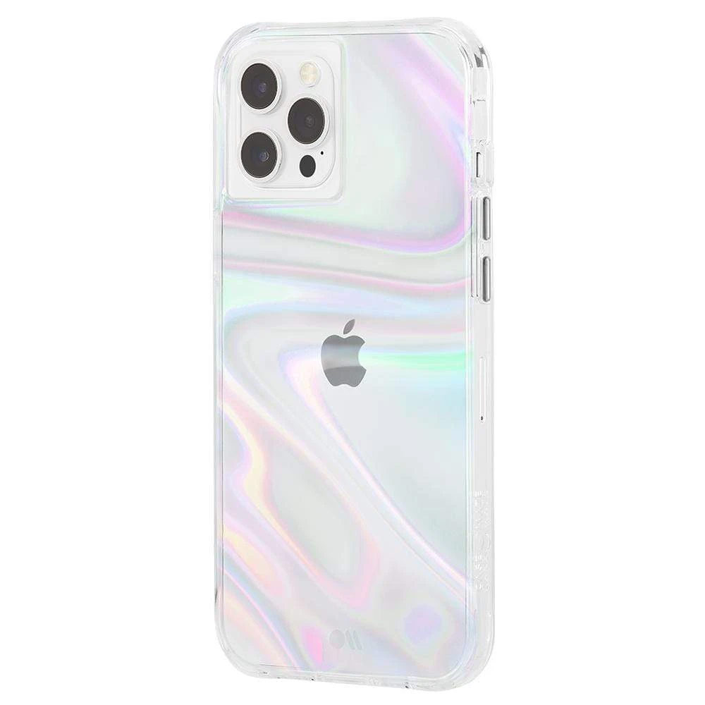 Picture of Apple iPhone 13 Pro 6.1 | Case Mate Case-Mate Soap Bubble Protection Case for iPhone 13 Pro 6.1 (Iridescent)