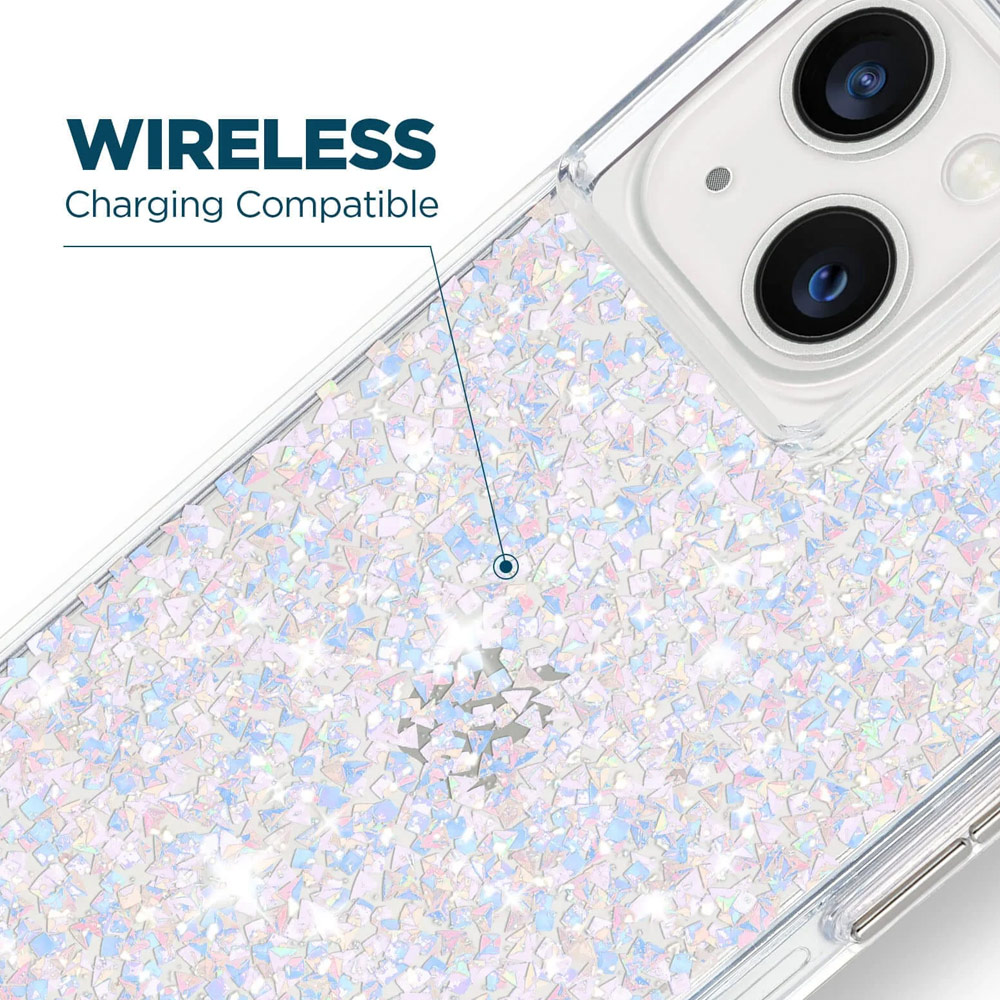 Picture of Apple iPhone 14 6.1 | Case Mate Case-Mate Stylish Design Drop Protection Case for iPhone 14 6.1 (Twinkle Diamond)