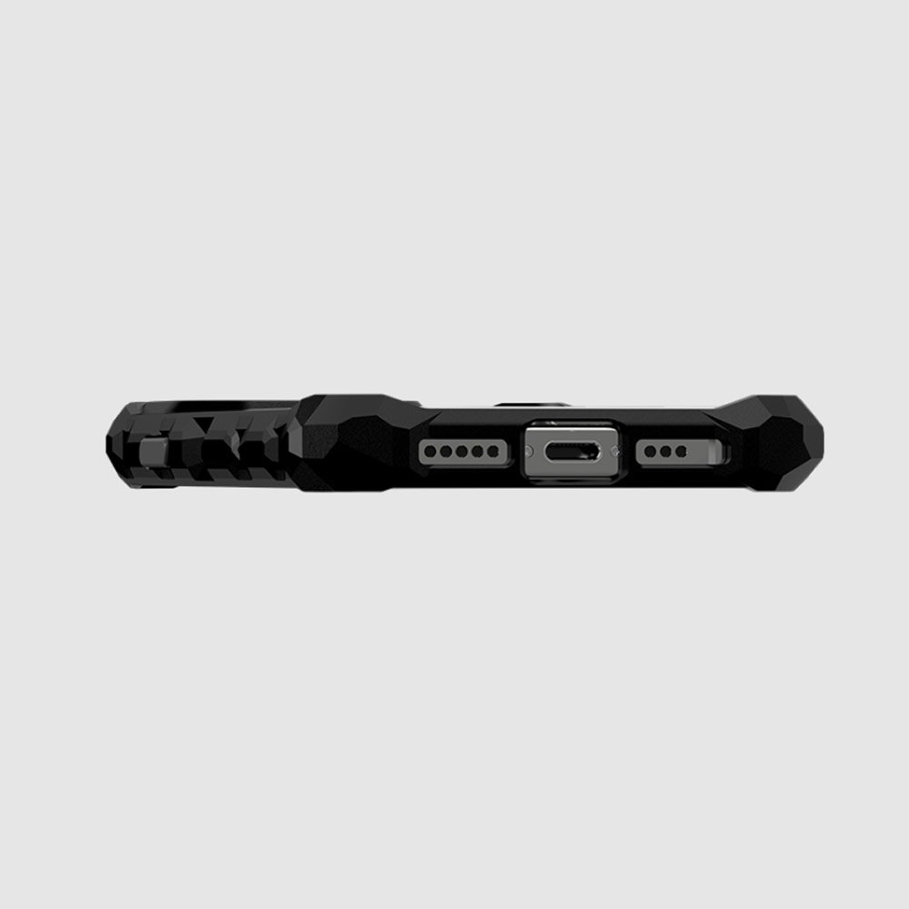 Picture of Apple iPhone 14 6.1 Case | Element Case Special Ops Double Reinforced Drop  Protection Case with Magsafe Compatible for iPhone 14 6.1 (Smoke Black)