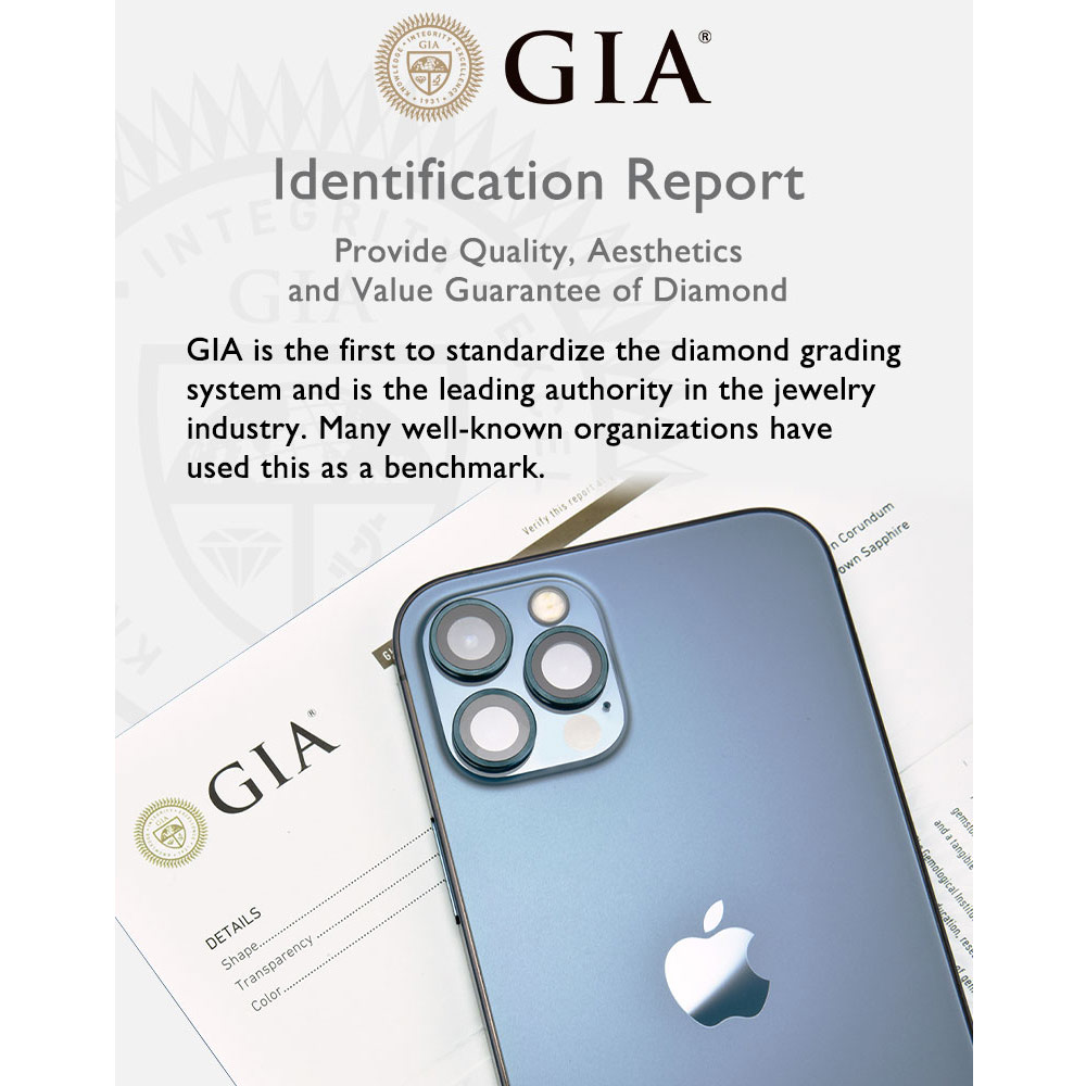 Picture of Apple iPhone 13 Pro 6.1  | Hoda Sapphire Lens Protector for iPhone 13 Pro 6.1 iPhone 13 Pro Max 6.7  (3PCS Graphite)