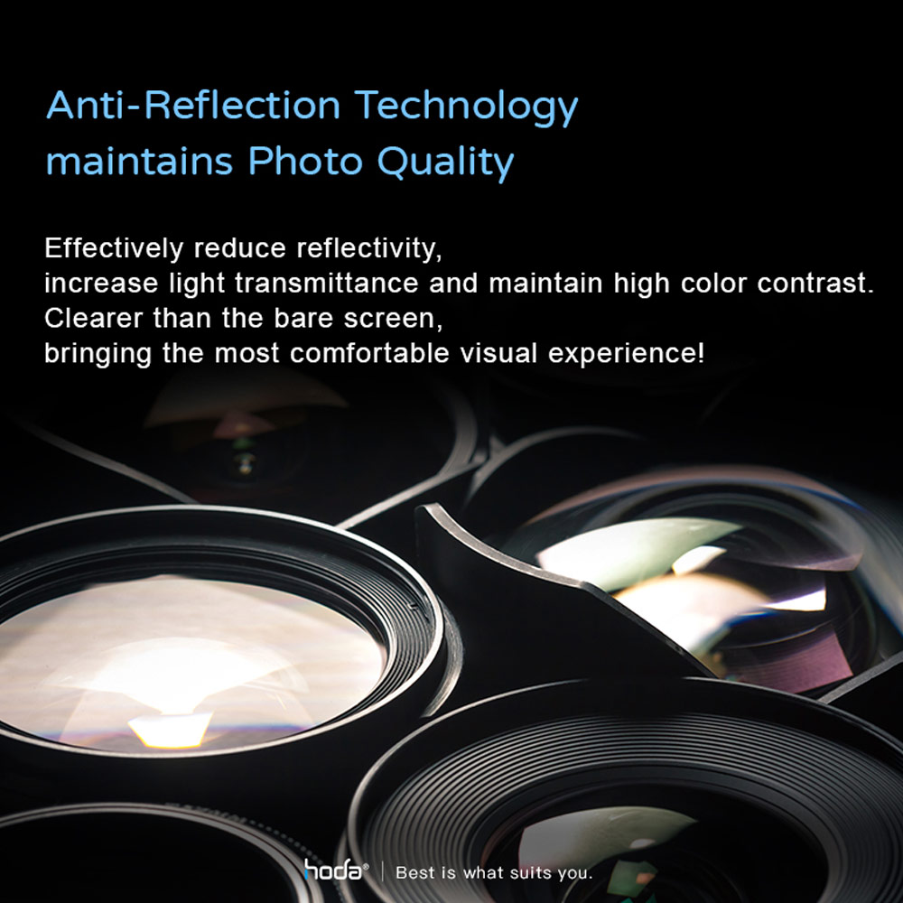 Picture of Apple iPhone 14 Plus 6.7  | Hoda Sapphire Lens Protector for iPhone 14 6.1 iPhone 14 Plus 6.7  (2PCS Red)