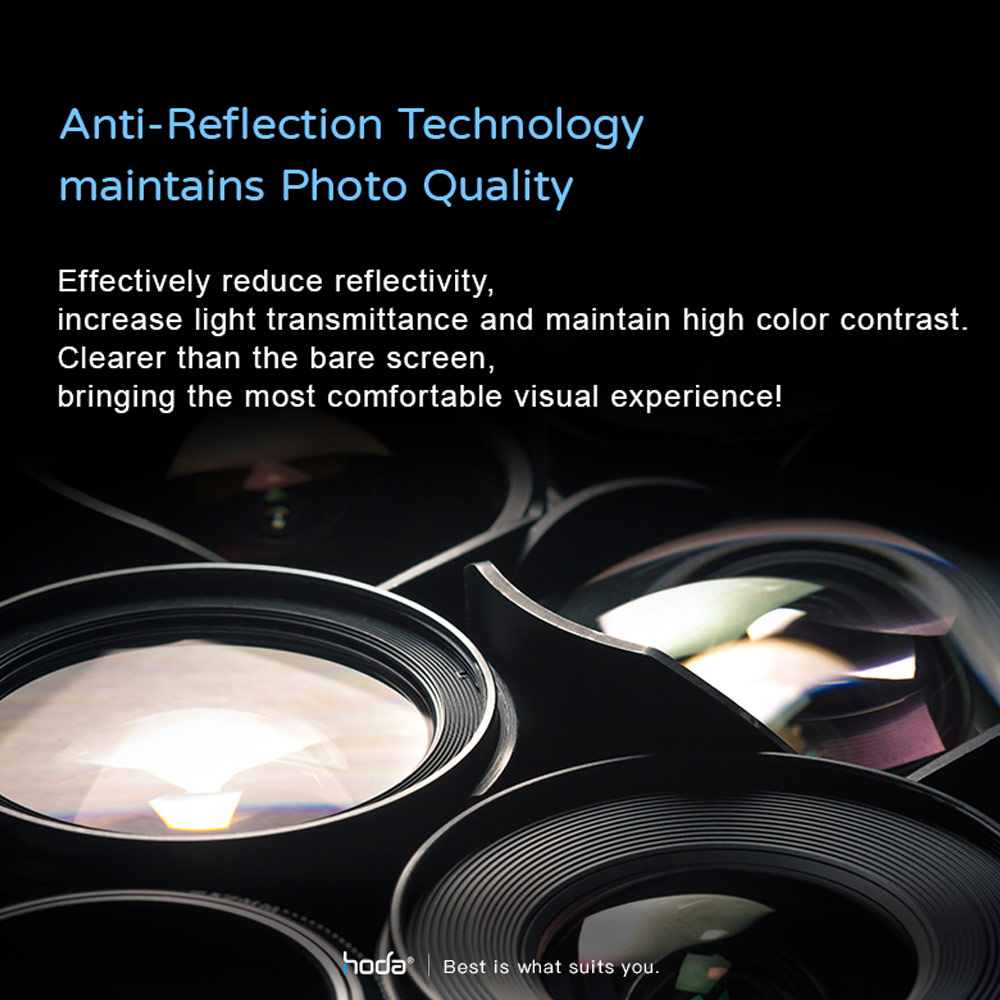 Picture of Apple iPhone 14 Pro Max 6.7  | Hoda Sapphire Lens Protector for iPhone 14 Pro 6.1 iPhone 14 Pro Max 6.7  (3PCS Graphite)