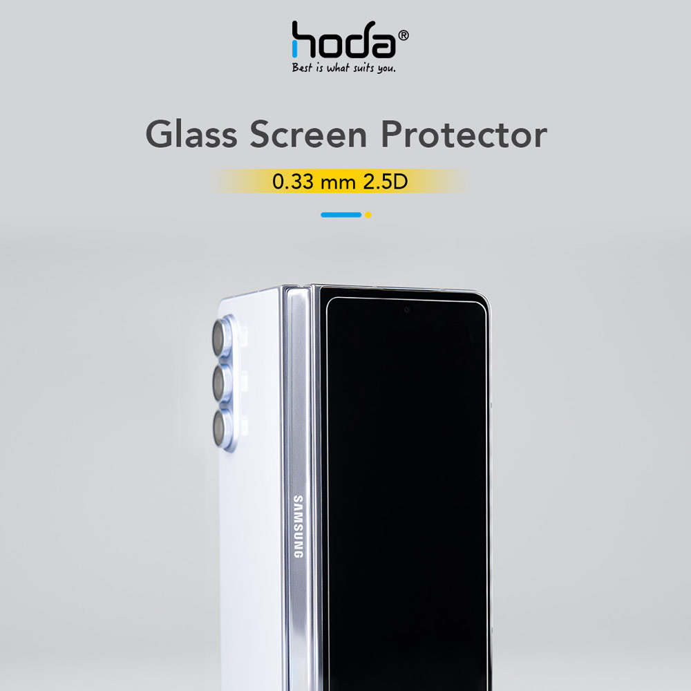 Picture of Samsung Galaxy S26 Ultra Screen Protector | Hoda Clear Full Coverage Tempered Glass Screen Protector for Samsung Galaxy S26 Ultra (Clear)