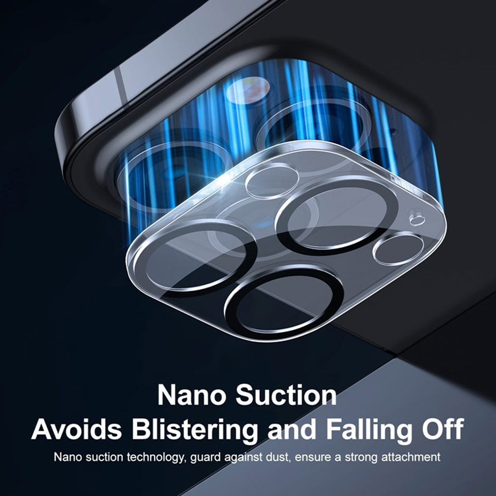 Picture of Apple iPhone 14 Plus 6.7  | Joyroom Gemstone Series 9H Tempered Glass Lens Protector for iPhone 14 iPhone 14 Plus (Clear)