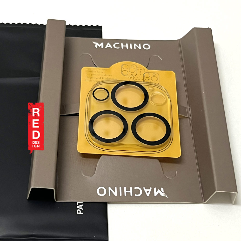 Picture of Apple iPhone 16 Pro 6.3  | Machino Lens Tempered Glass Protector for iPhone 16 Pro Max 6.9 16 Pro 6.3 (Clear)