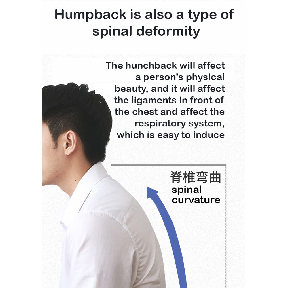 Picture of Pictet Fino Shouder Back Support Posture Shoulder Corrector Clavicle Spine Shoulder Belt Back Pain Relief Posture Correction (RH58) L Size