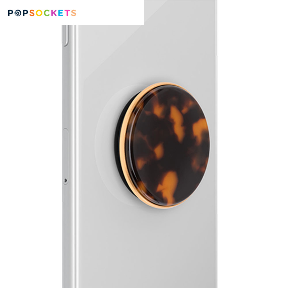 Picture of Popsockets PopGrip Swappable Lux Premium Series ( Acetate Classic Tortoise )