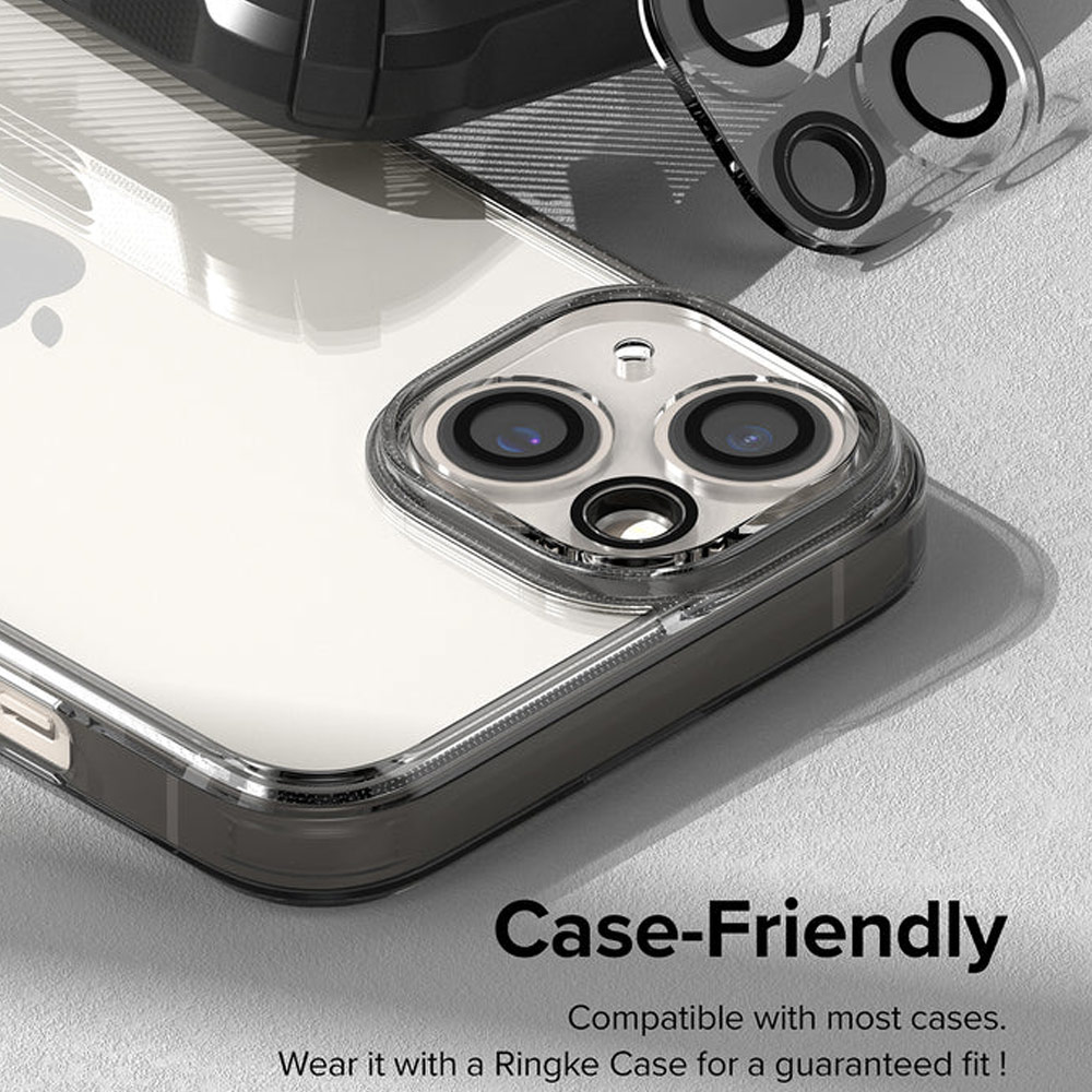 Picture of Apple iPhone 14 6.1 | Ringke Camera Lens Glass Protector for Apple iPhone 14 Plus 6.7 iPhone 14 6.1 (Clear)