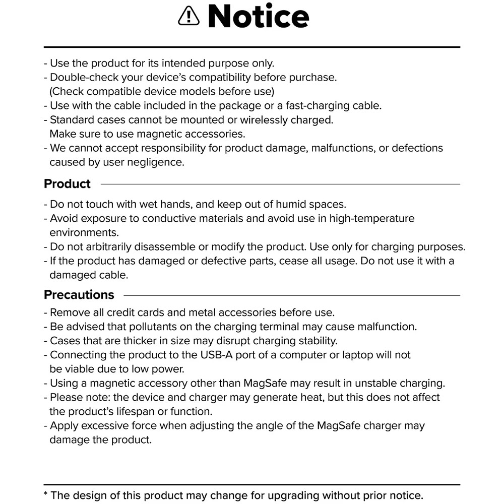 Picture of Ringke Stand Qi2 25W 3-in-1 Folding Magnetic Wireless Charger for Apple Watch iPhone Airpods