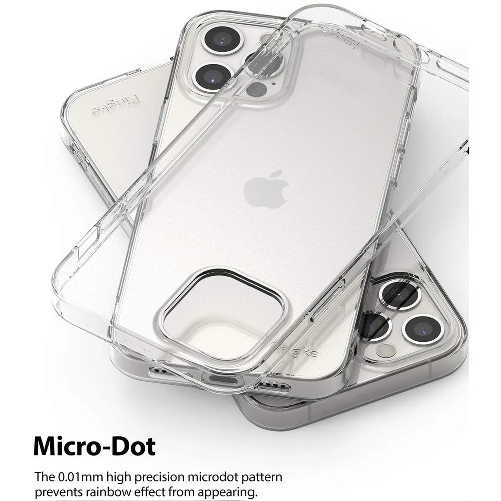 Picture of Apple iPhone 12 6.1 Case | Ringke Air Protection Case for Apple iPhone 12 iPhone 12 Pro 6.1 (Smoke Black)