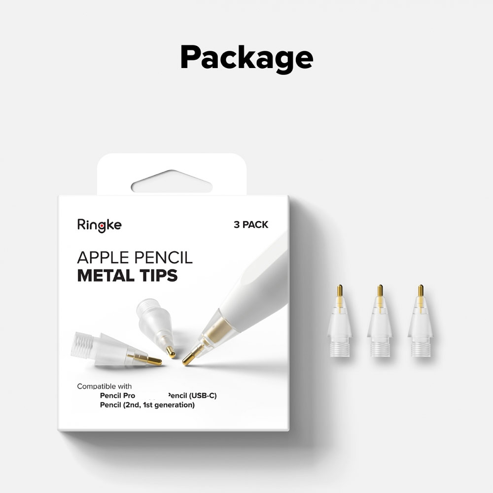 Picture of Ringke Pencil Tip Precise Strokes (Metal) 3pcs