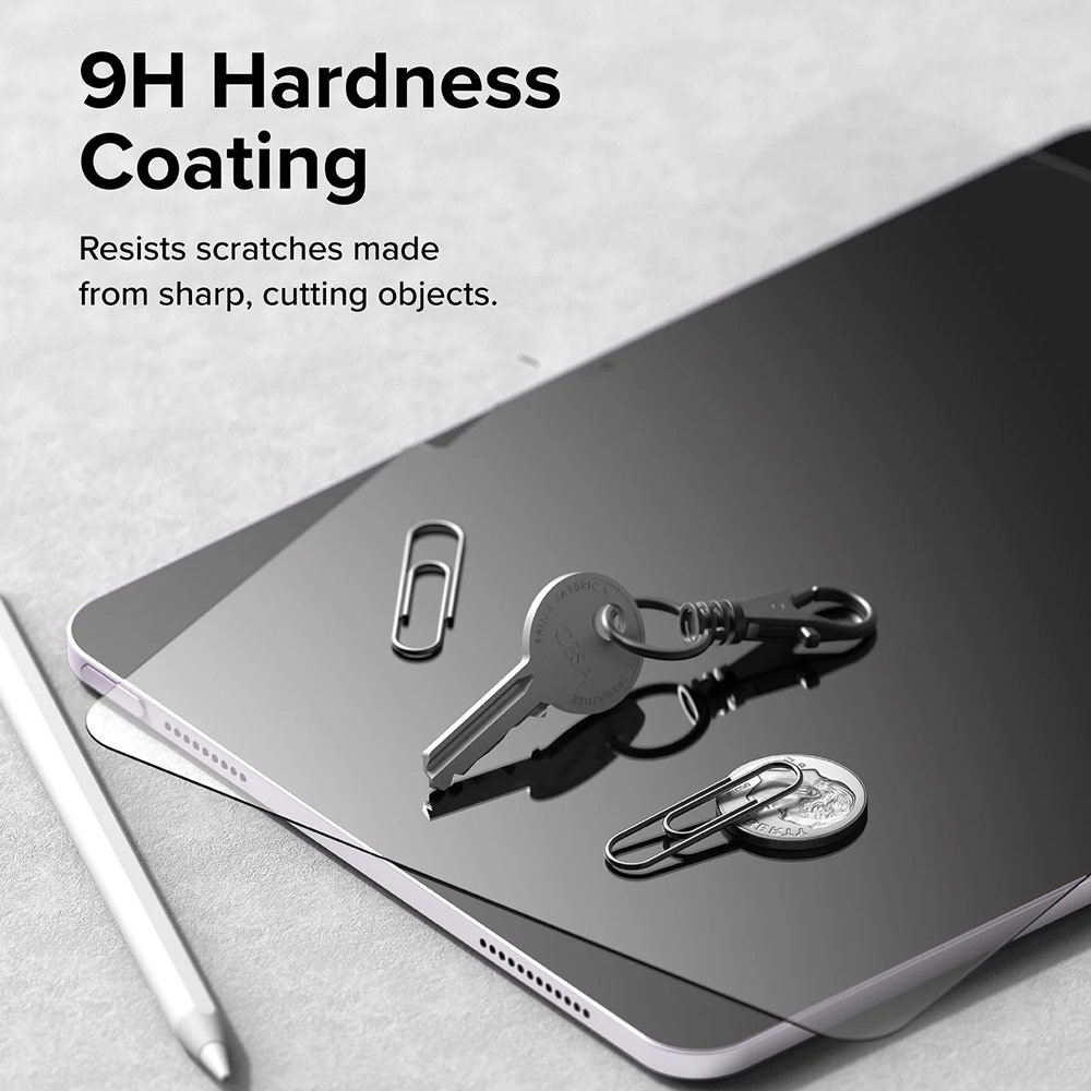 Picture of Apple iPad Air 11 M2 2024 Screen Protector | Ringke Easy Slide Tempered Glass Screen Protector for iPad Air 11" M2 6th Gen 2024 M3 2025 (Clear)