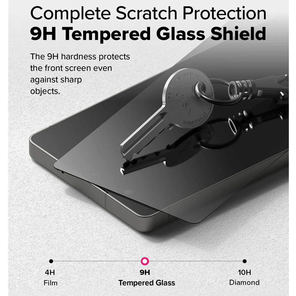 Picture of Samsung Galaxy S25 Ultra Screen Protector | Ringke Easy Slide Tempered Glass Screen Protector for Samsung Galaxy S25 Ultra (Privacy Anti Peep) 2pcs