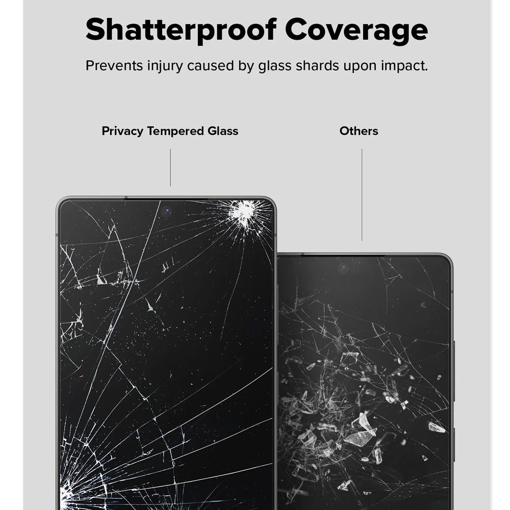 Picture of Samsung Galaxy S25 Ultra Screen Protector | Ringke Easy Slide Tempered Glass Screen Protector for Samsung Galaxy S25 Ultra (Privacy Anti Peep) 2pcs