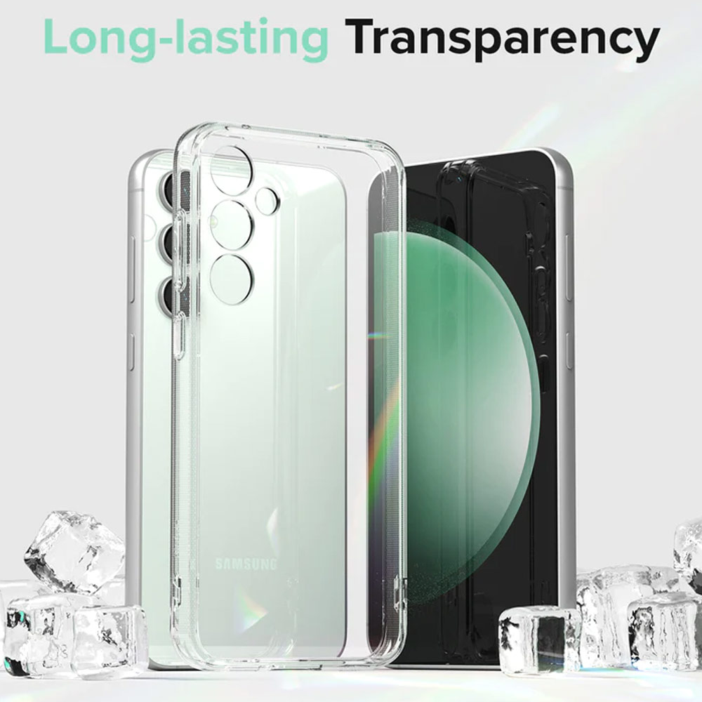 Picture of Samsung Galaxy S23 FE Case | Ringke Fusion Drop Protection Case for Galaxy S23 FE (Matte Clear)