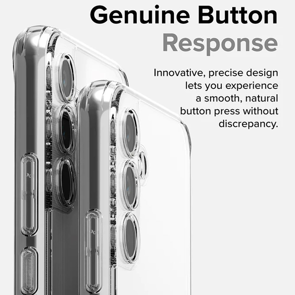 Picture of Samsung Galaxy A54 5G Case | Ringke Fusion Transparent Protection Case for Samsung Galaxy A54 5G (Matte Smoke Black)