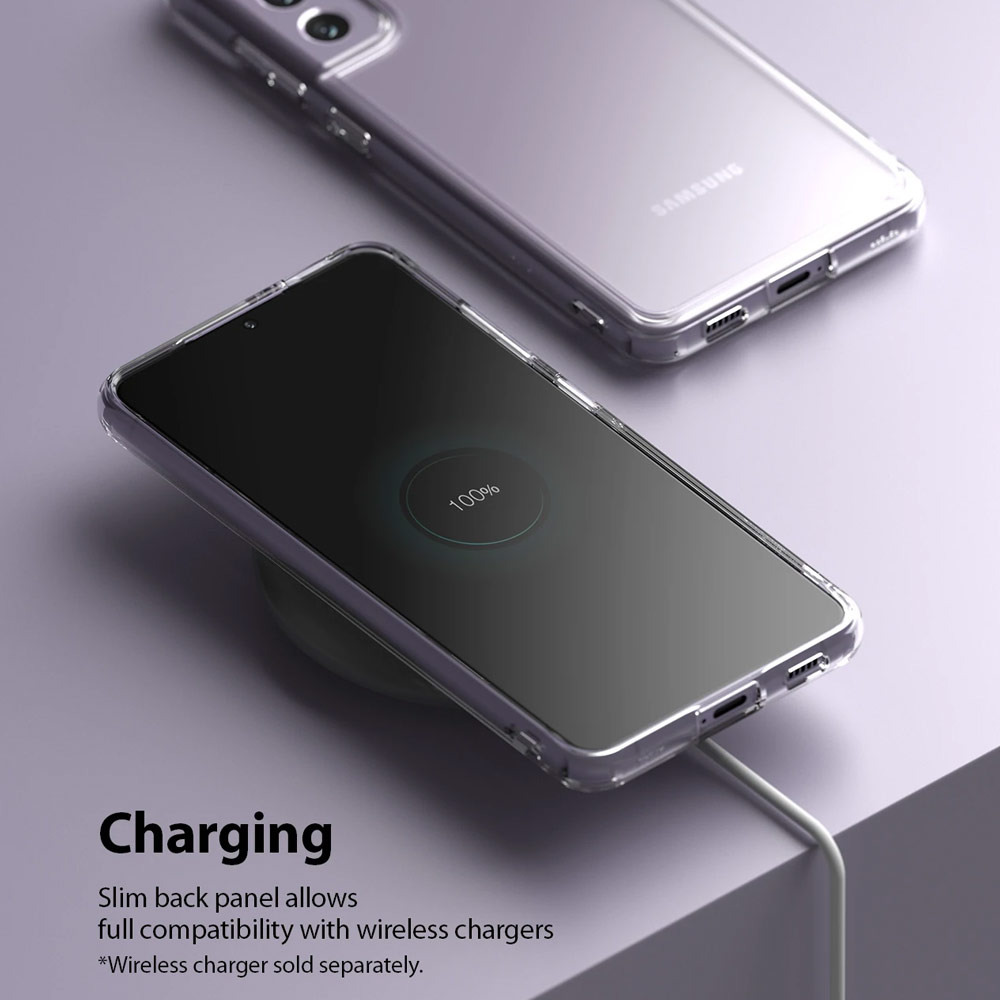 Picture of Samsung Galaxy S21 FE Case | Ringke Fusion Clear Protection Case for Galaxy S21 FE (Clear)