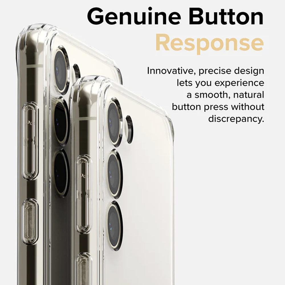 Picture of Samsung Galaxy S23 Plus Case | Ringke Fusion Transparent Protection Case for Samsung Galaxy S23 Plus (Matte Smoke)