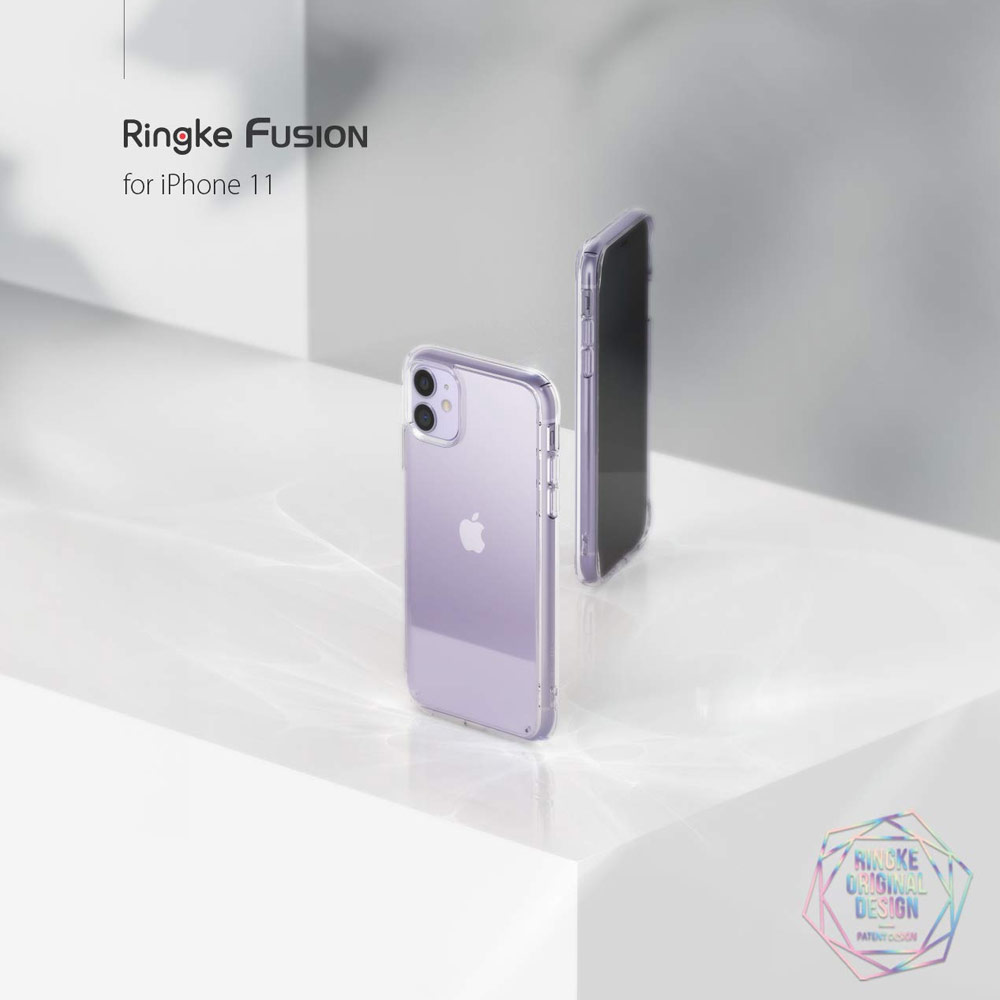 Picture of Apple iPhone 11 6.1 | Ringke Fusion Extreme Tough Protection for Apple iPhone 11 (Smoke Black)