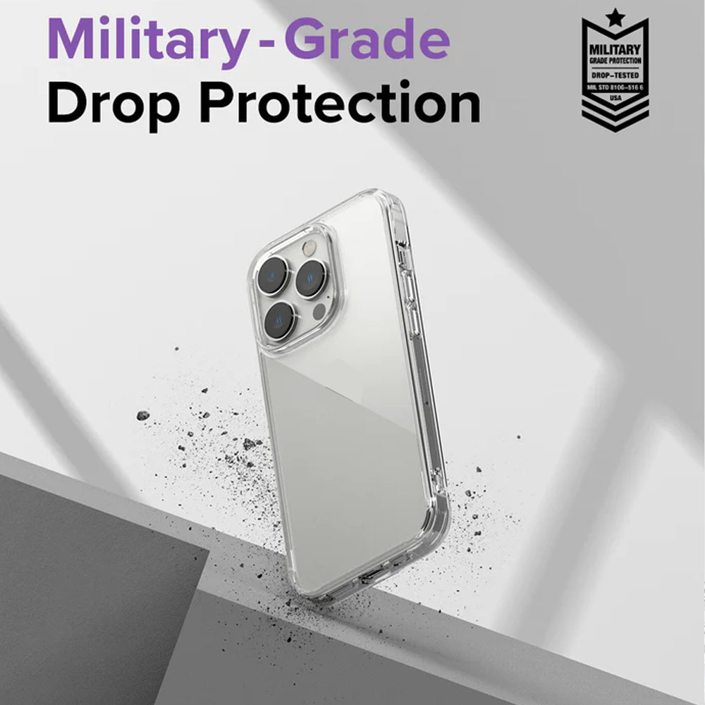 Picture of Apple iPhone 14 Pro Max 6.7 Case | Ringke Fusion Protection Case for Apple iPhone 14 Pro Max 6.7 (Clear)