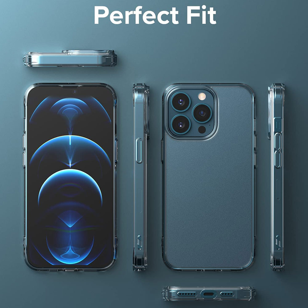 Picture of Apple iPhone 13 Pro 6.1 Case | Ringke Fusion Matte Protection Case for Apple iPhone 13 Pro 6.1 (Matte Clear)