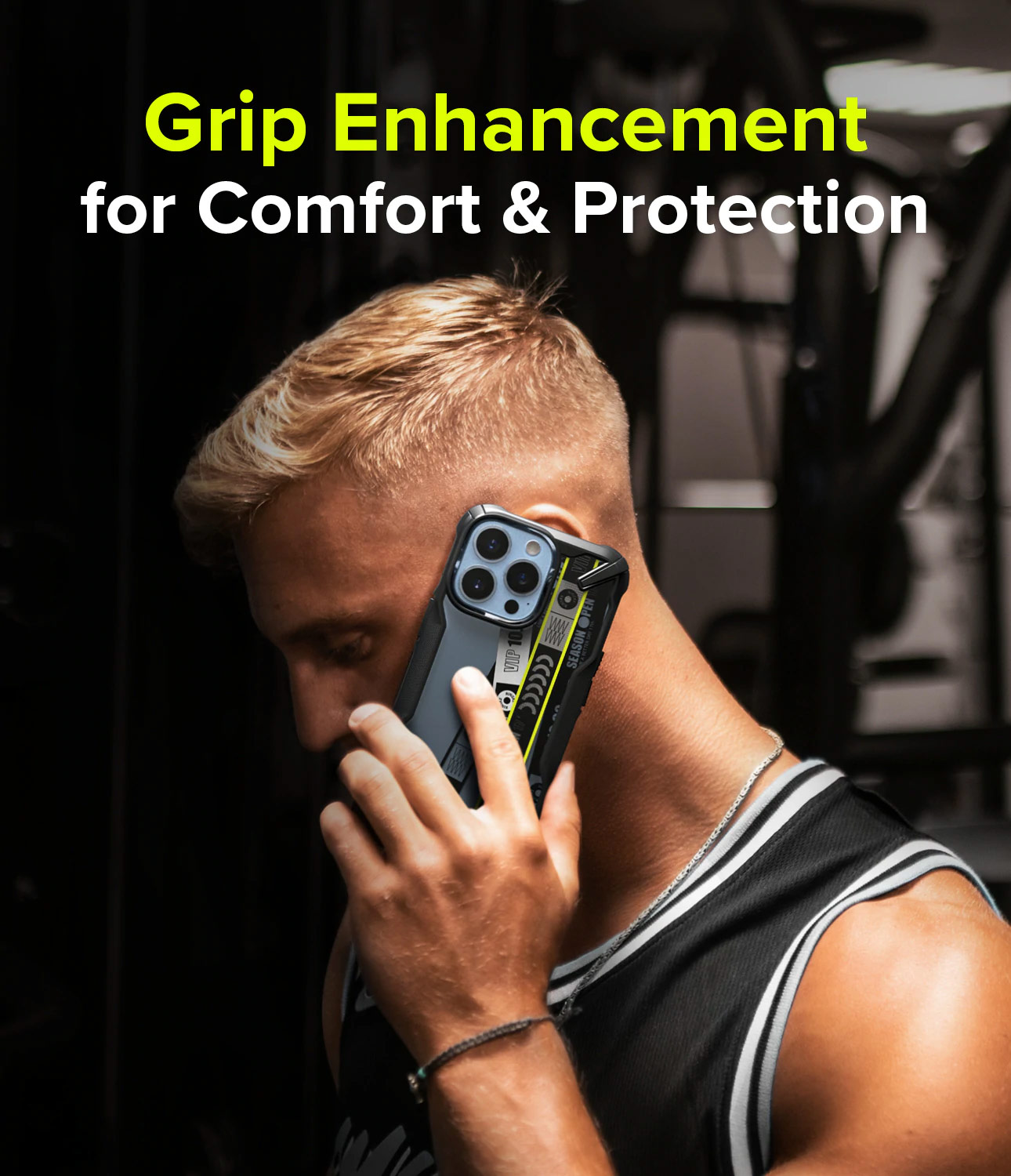 Picture of Apple iPhone 13 Pro 6.1 Case | Ringke Fusion X Design Protection Case for Apple iPhone 13 Pro 6.1 (Ticket Band Design)