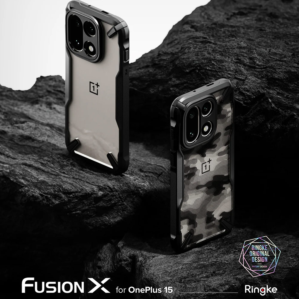Picture of OnePlus 15 Case | Ringke Fusion X OnePlus 15 Drop Protection Case for OnePlus 15  (Black)