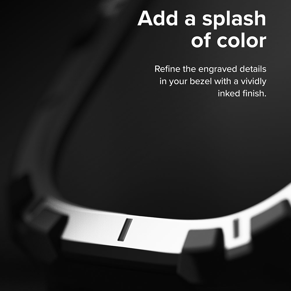 Picture of Apple Watch 49mm Ultra 3 Case | Ringke Fusion X Guard Protection Case Strap Band for Apple Watch Ultra 49mm (White Black Index)