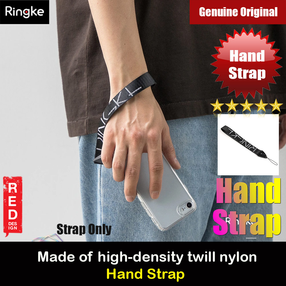 Picture of Ringke Hand Strap Smartphone Case Strap Camera Strap Key Ring Strap Airpods Pro Strap (Lettering Black) Red Design- Red Design Cases, Red Design Covers, iPad Cases and a wide selection of Red Design Accessories in Malaysia, Sabah, Sarawak and Singapore 