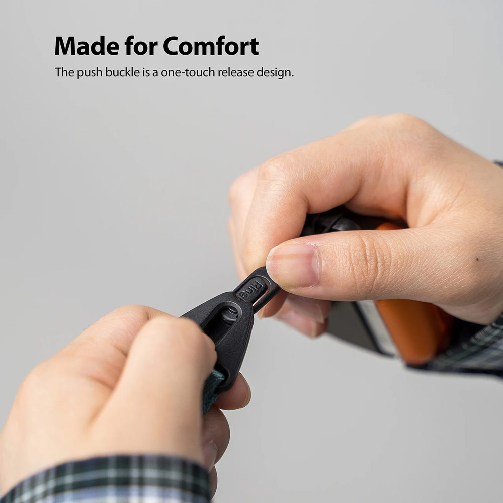 Picture of Ringke Hand Strap Smartphone Case Strap Camera Strap Key Ring Strap Airpods Pro Strap (Lettering Red)