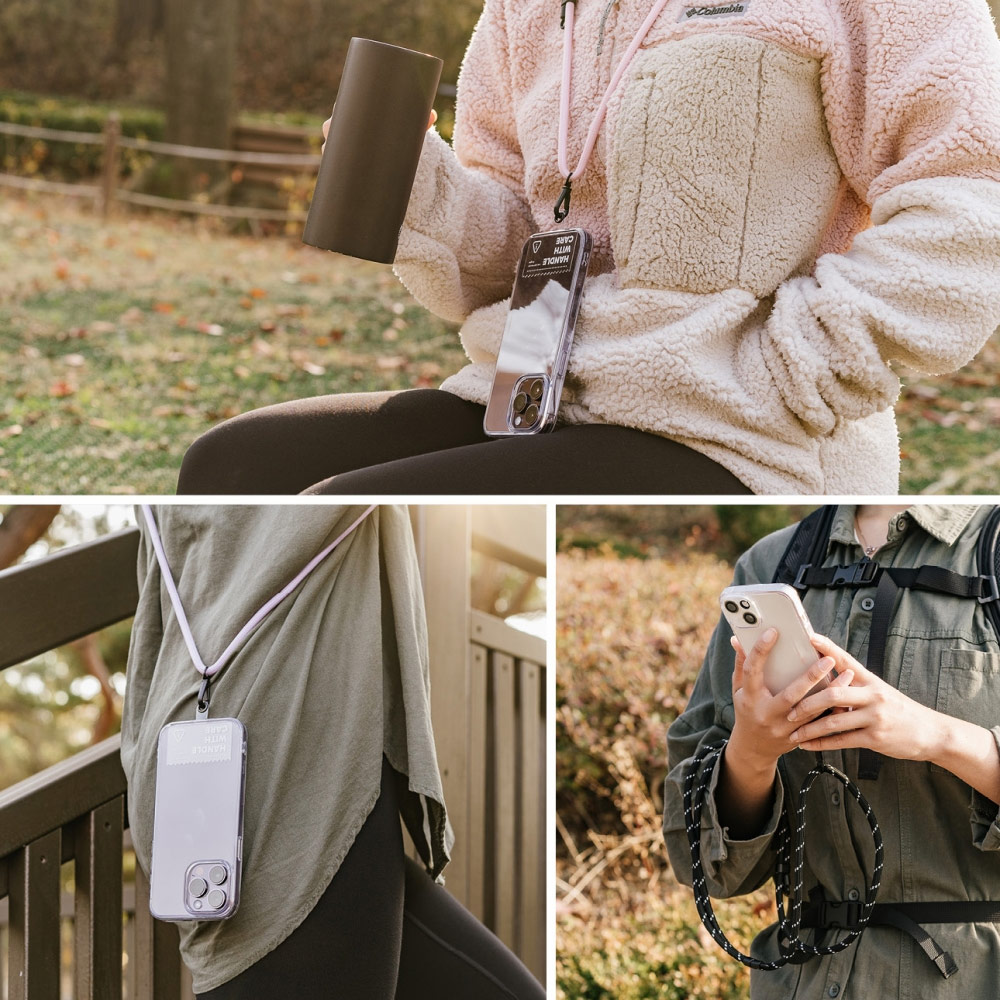 Picture of Ringke Shoulder Strap Holder Link for Phone case (Khakis White)