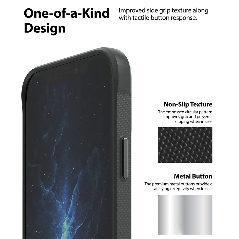 Picture of Apple iPhone 12 6.1 Case | Ringke Onyx Soft TPU Protection Case for iPhone 12 iPhone 12 Pro 6.1 (Navy Blue)