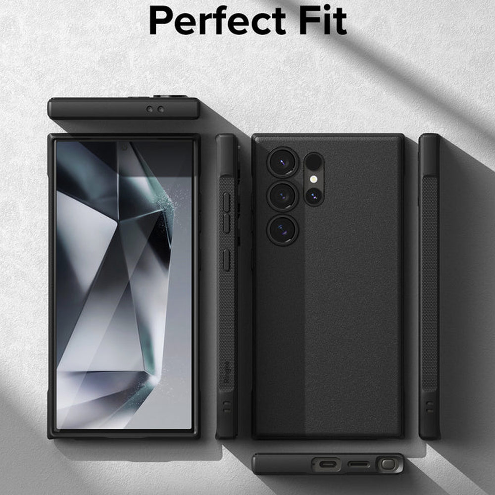 Picture of Samsung Galaxy S24 Ultra Case | Ringke Onxy Drop Protection Case for Samsung Galaxy S24 Ultra 6.8 (Black)